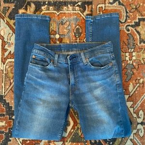 Mid rise Levi jeans